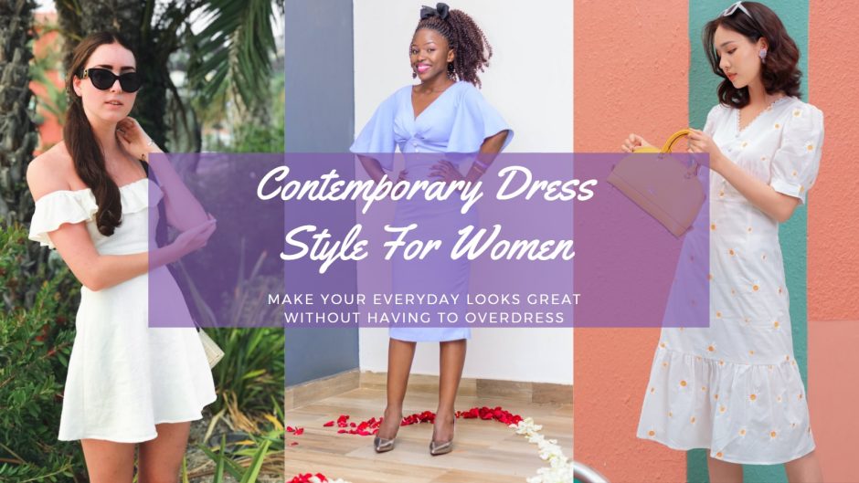 Contemporary Dress Style For Women