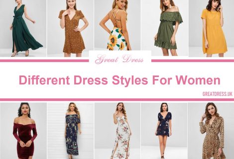 Different Dress Styles For Women